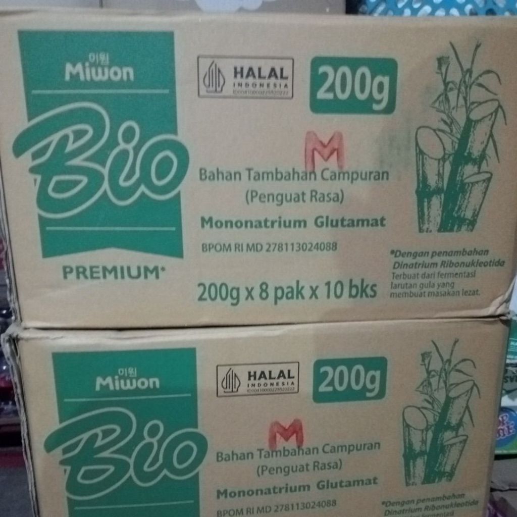 Miwon BIO 200g x 8 pak x 10 bks