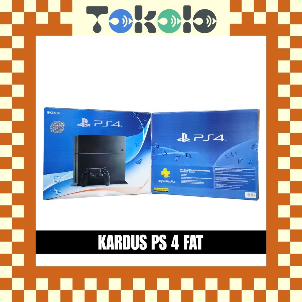 Kardus PS4 Fat + Dalaman - Box Kardus PS 4 Fat