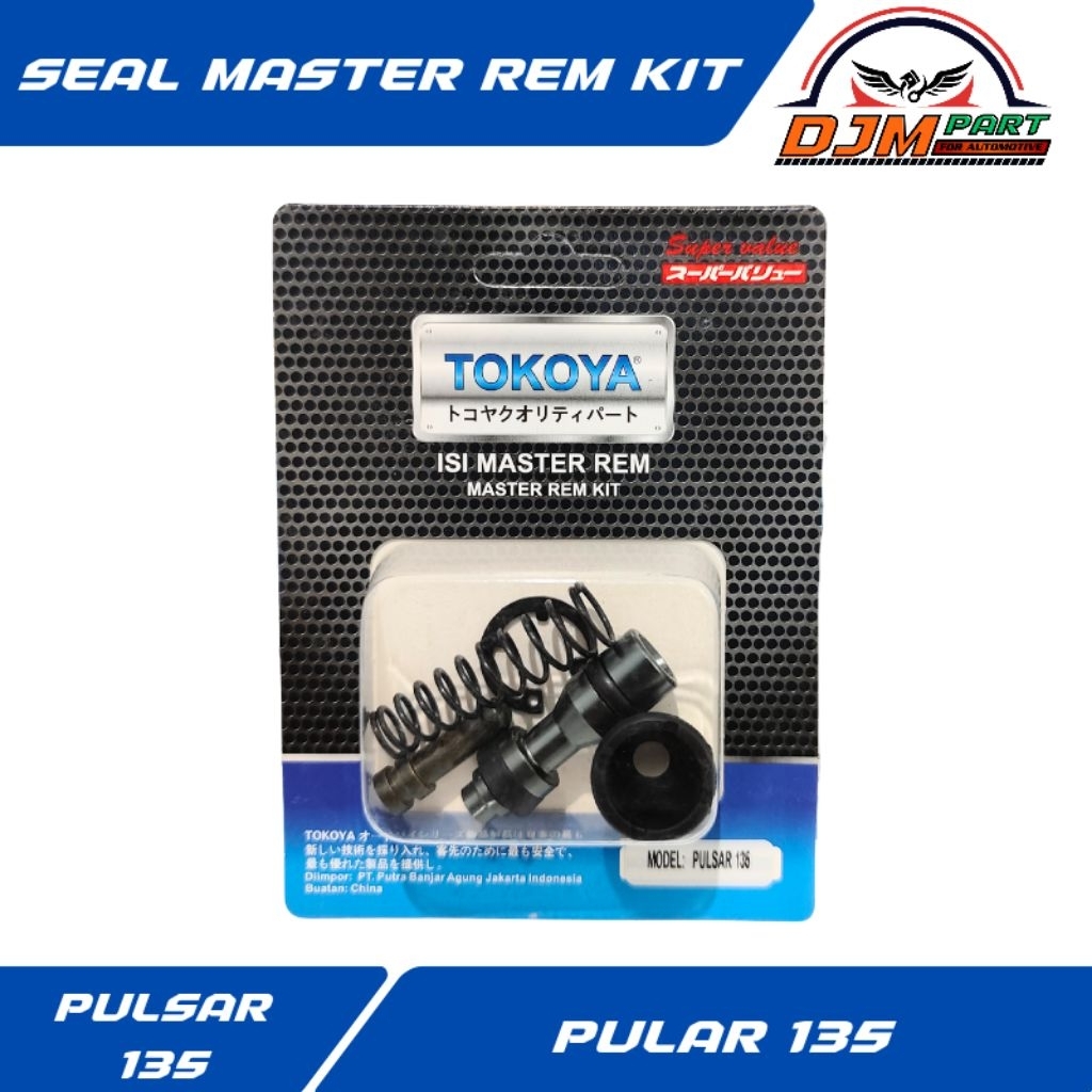 TOKOYA Seal Master Rem Isi Master Rem Kit Bajaj Pulsar 135