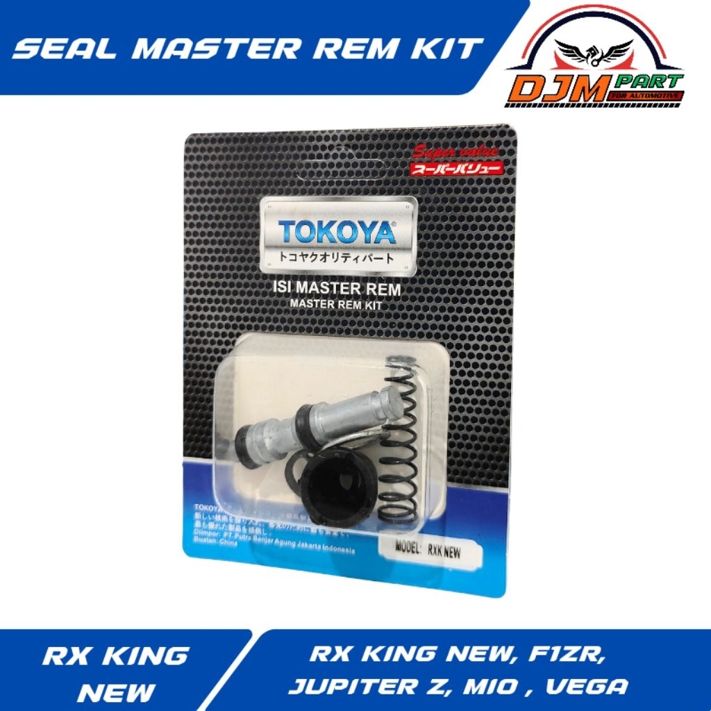 TOKOYA Seal Master Rem Kit RX King New Jupiter Vega Mio Dll Depan