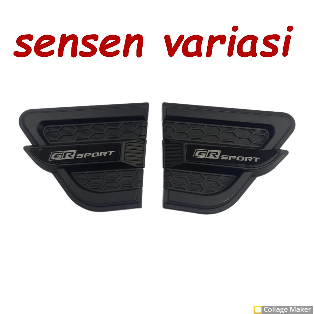 side vent gr sport mobil universal hitam dop