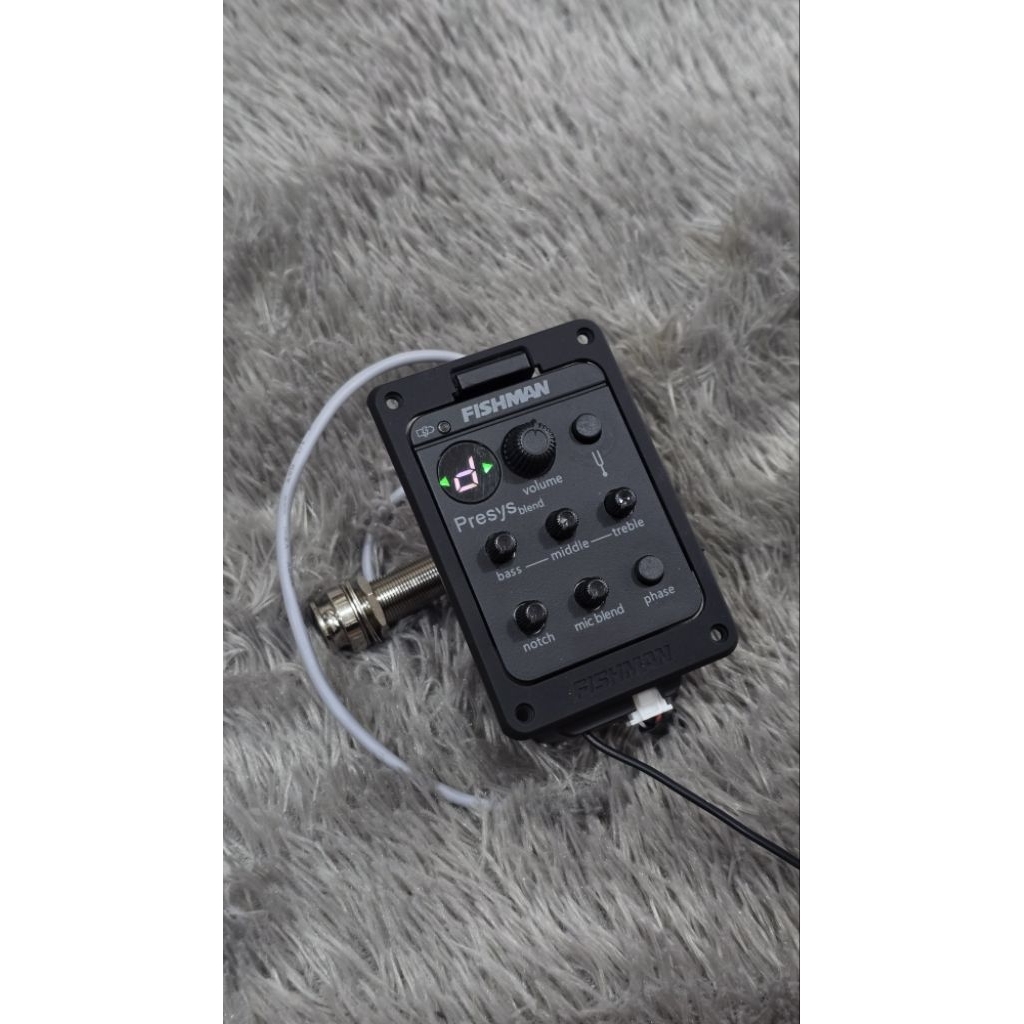 Preamp Gitar Akustik Fishman Presys Blend Original - Fishman Original - Fishman Mic Blend Original