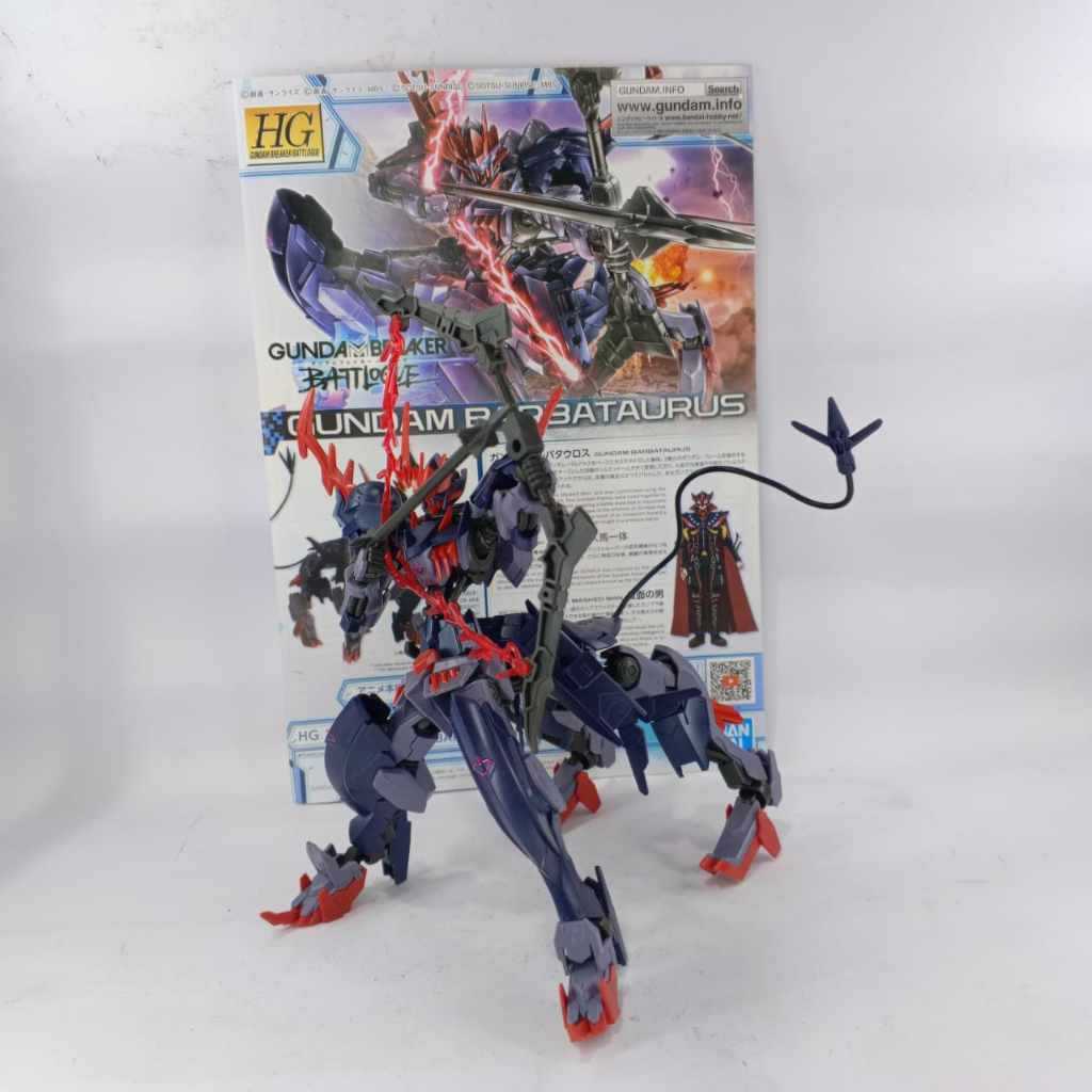 Bandai HG Barbataurus / Model Kit Gundam Breaker Battlogue 2nd 1/144 2nd Sudah Rakit HS060