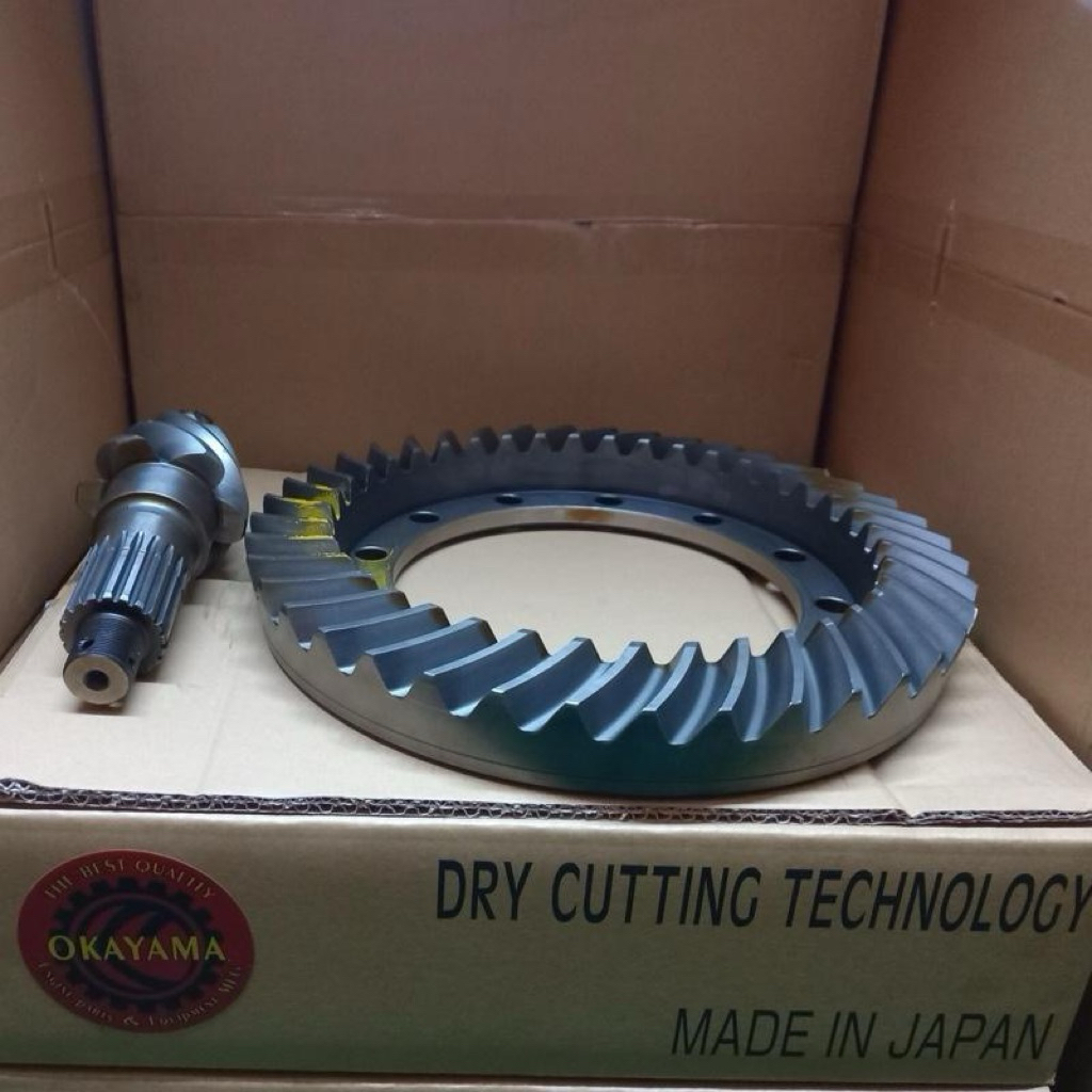 Gear Set Fe74 DC 6x40 Okayama Japan MC 075131S/Gear Set Fe74 DC 6x38 Okayama Japan MC 612792H