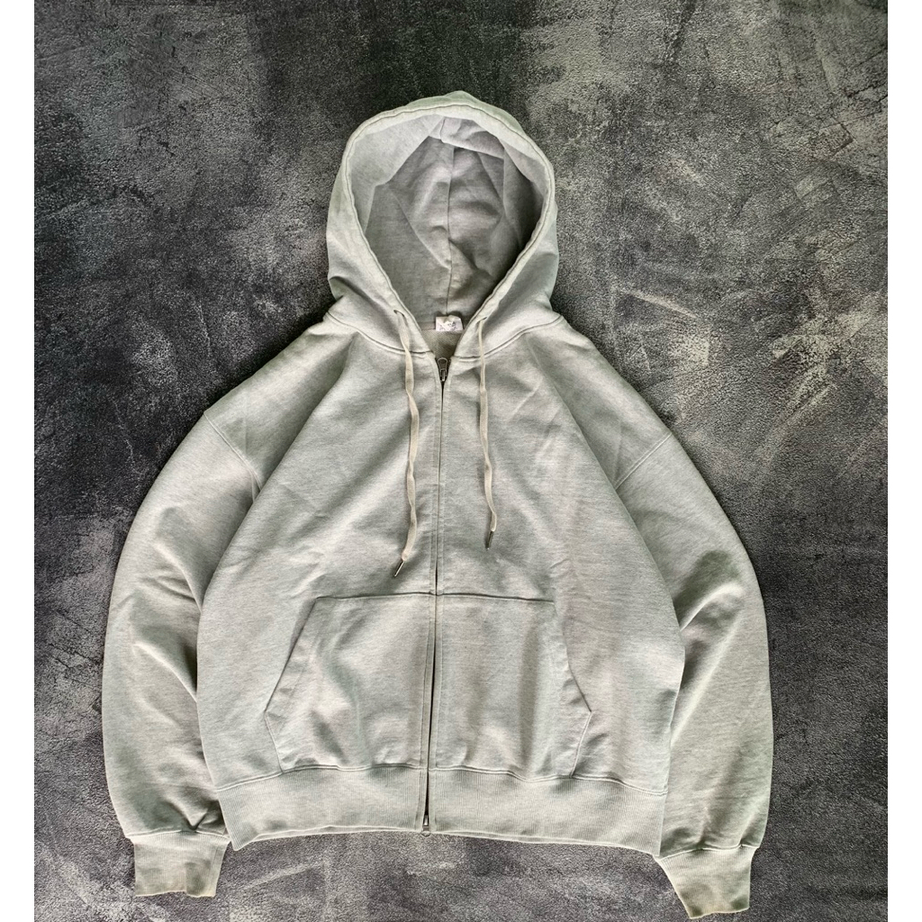 Toffe Double Zhip Blank Hoodie