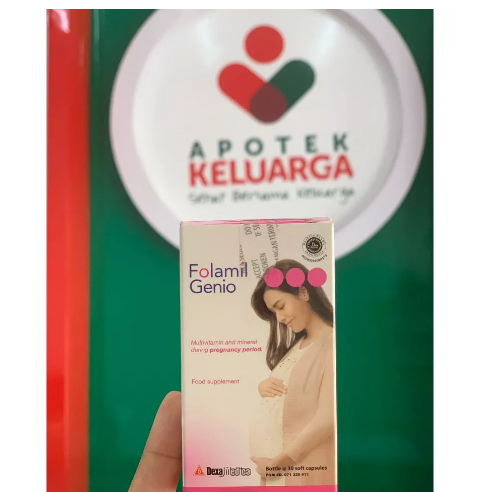 Folamil Genio Vitamin Ibu Hamil DHA Multivitamin