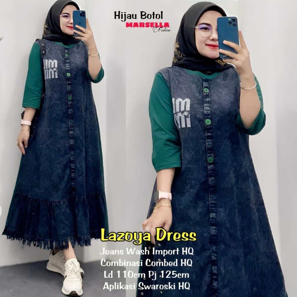 Lazoya dress midi# Hania midy by Cla