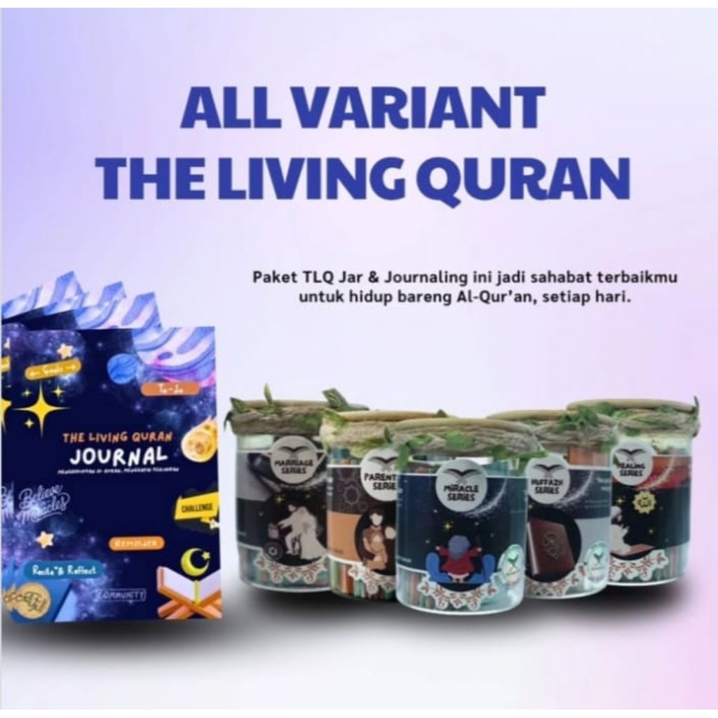 THE LIVING QUR'AN JAR ORGINAL 100%