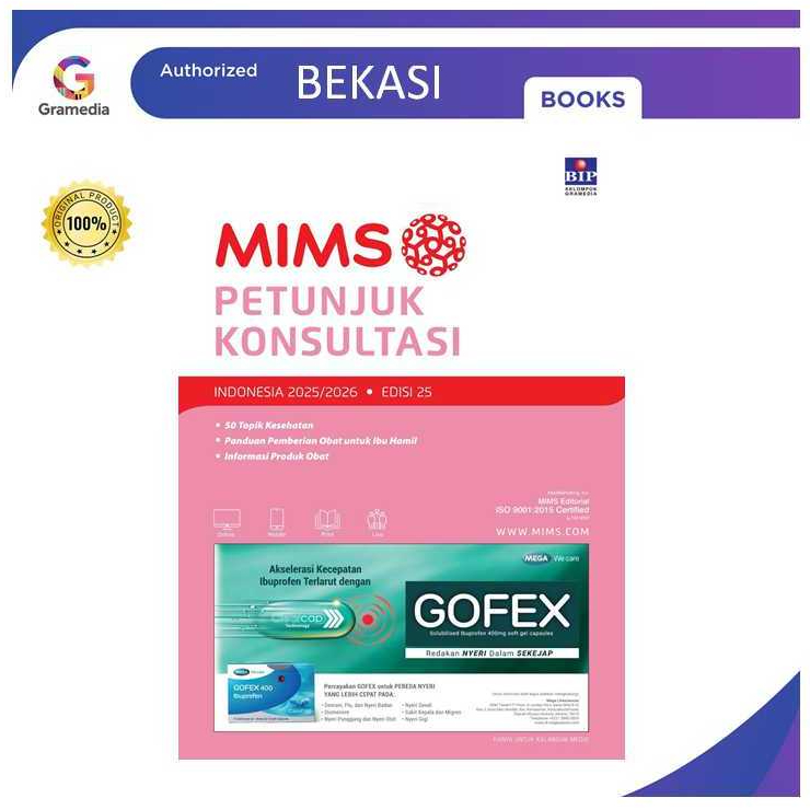 Gramedia Bekasi-MIMS: Petunjuk Konsultasi Edisi 25 Tahun 2025/2026