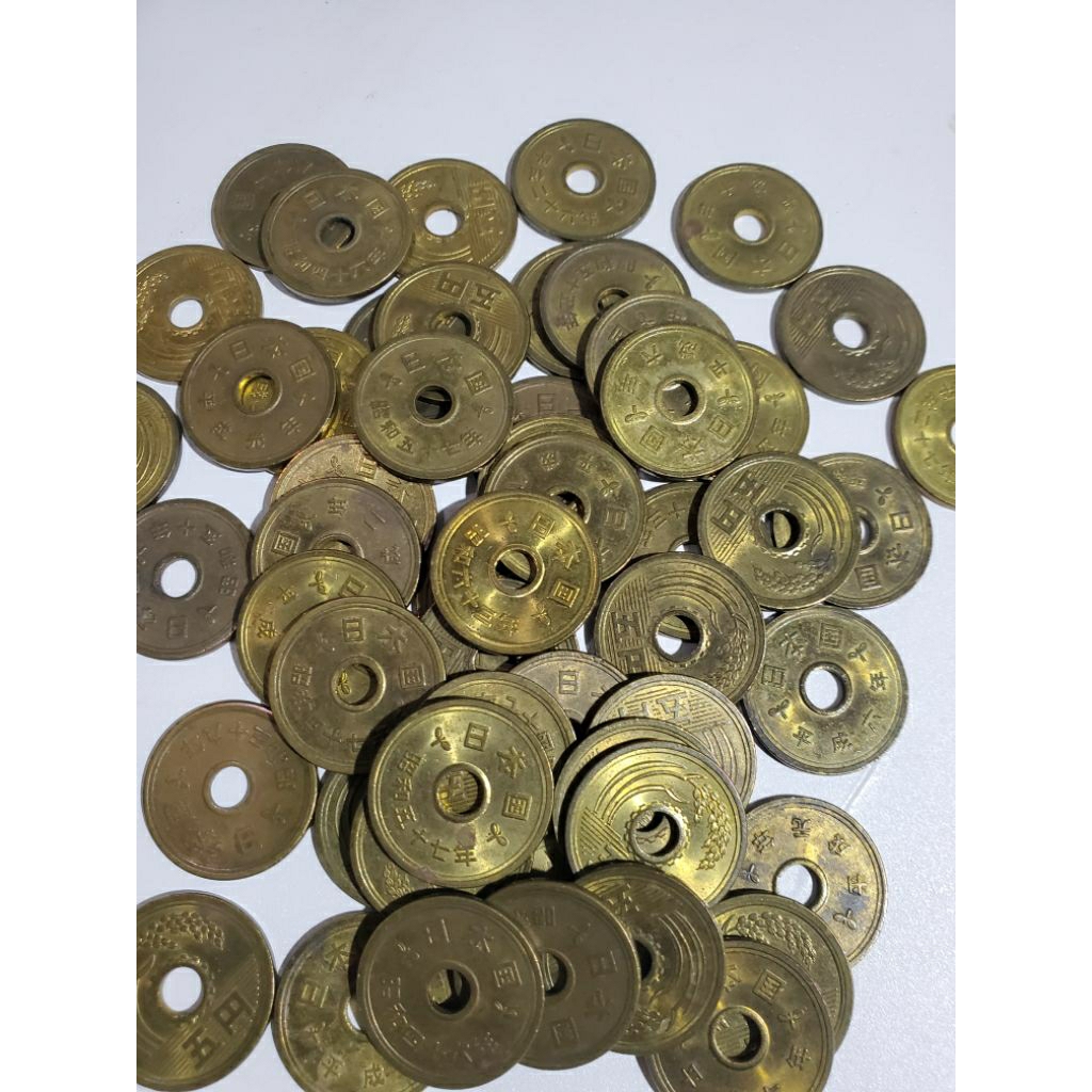 Koleksi koin 5 Yen Jepang