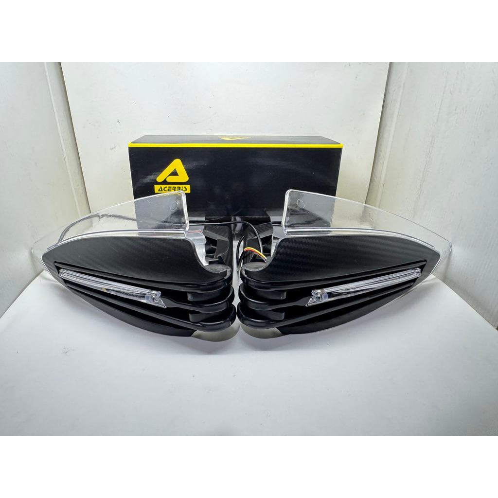 Proguard Handguard Acerbis Include Lampu Sein kuning senja putih