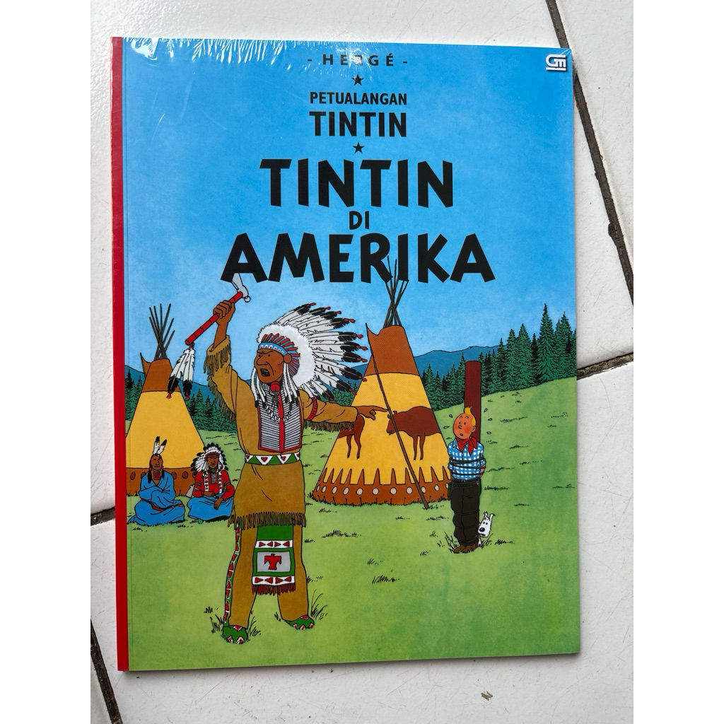 petualangan tintin tintin di amerika
