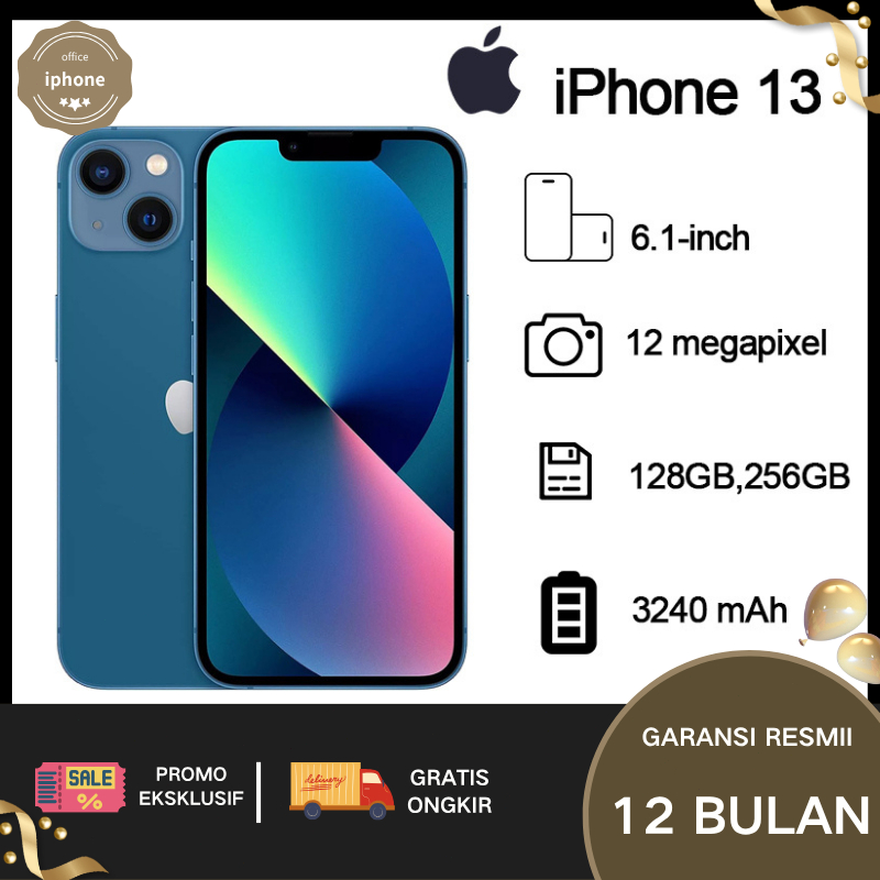 Apple 13 100% Original Second  ALL SIM   IMEI terdaftar permanen Garansi 12 Bln IP Fullset