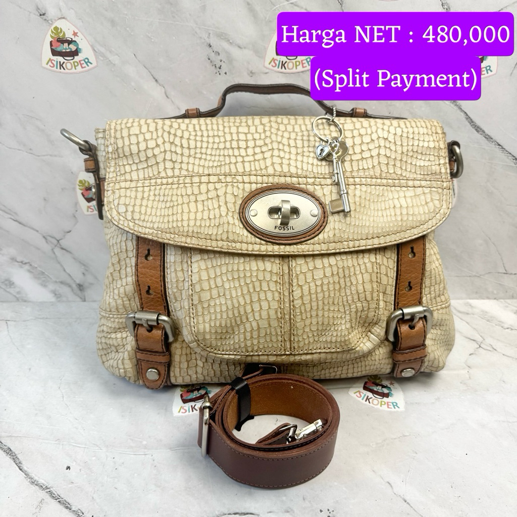 500 NET-Preloved Fossil Maddox Snake Skin