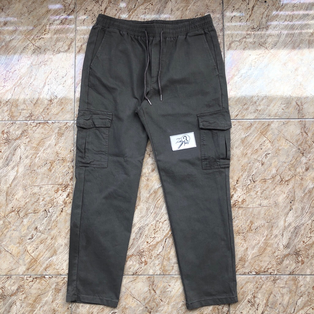 CELANA PANJANG CARGO ATTENTION ARMY