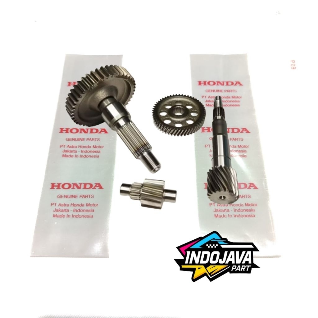 gigi gear rasio as pully roda gear box assy beat esp scoopy beat fi spacy  kode part k81 kzl k44 ori