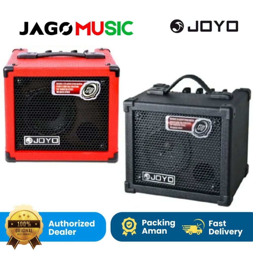 Joyo DC-15 Ampli Gitar Akustik & Elektrik Multifungsi Amplifier Joyo DC15 - Black