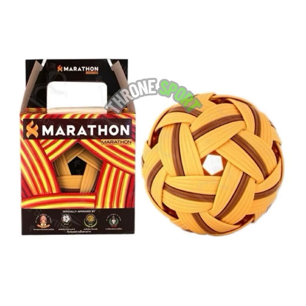 BOLA TAKRAW MARATHON/ BOLA SEPAK TAKRAW PLASTIK