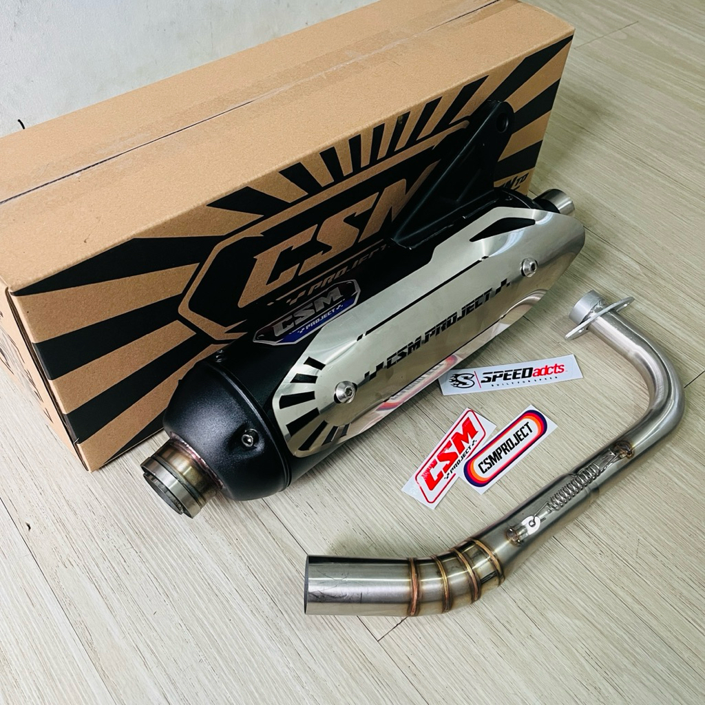 knalpot mio smile mio sporty suara bas adem original csm project