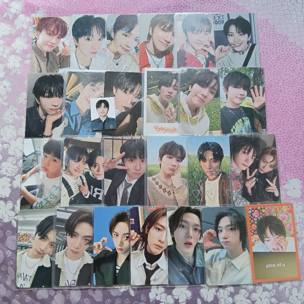 CLEARANCE SELL READY PC (PHOTOCARD) OFFICIAL BOYNEXTDOOR SUNGHO, JAEHYUN, RIWOO, TAESAN, LEEHAN, WOO