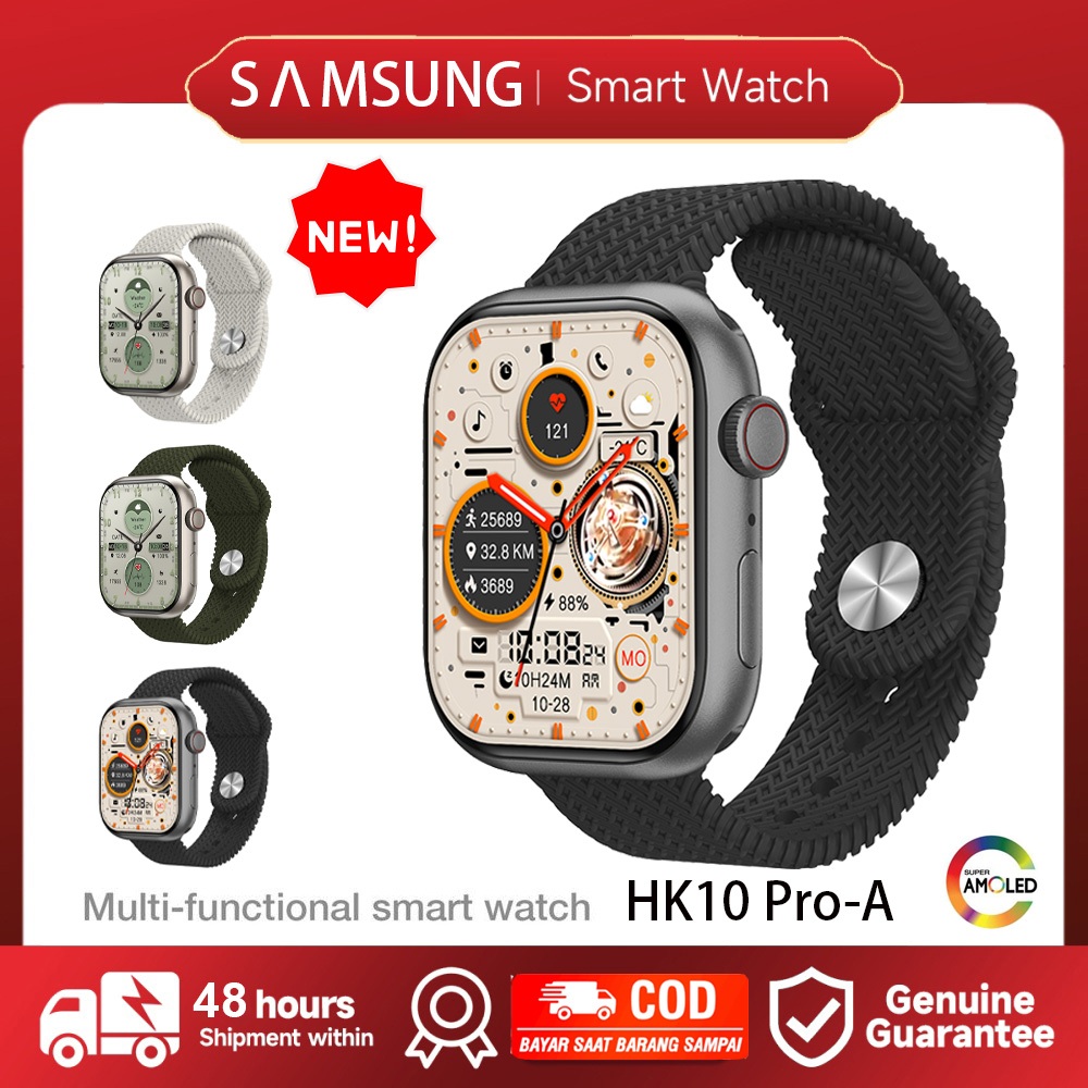 jam tangan smartwatch wanita  samsung NFC Support Bluetooth Call Android IOS IP67  smartwatch pria
