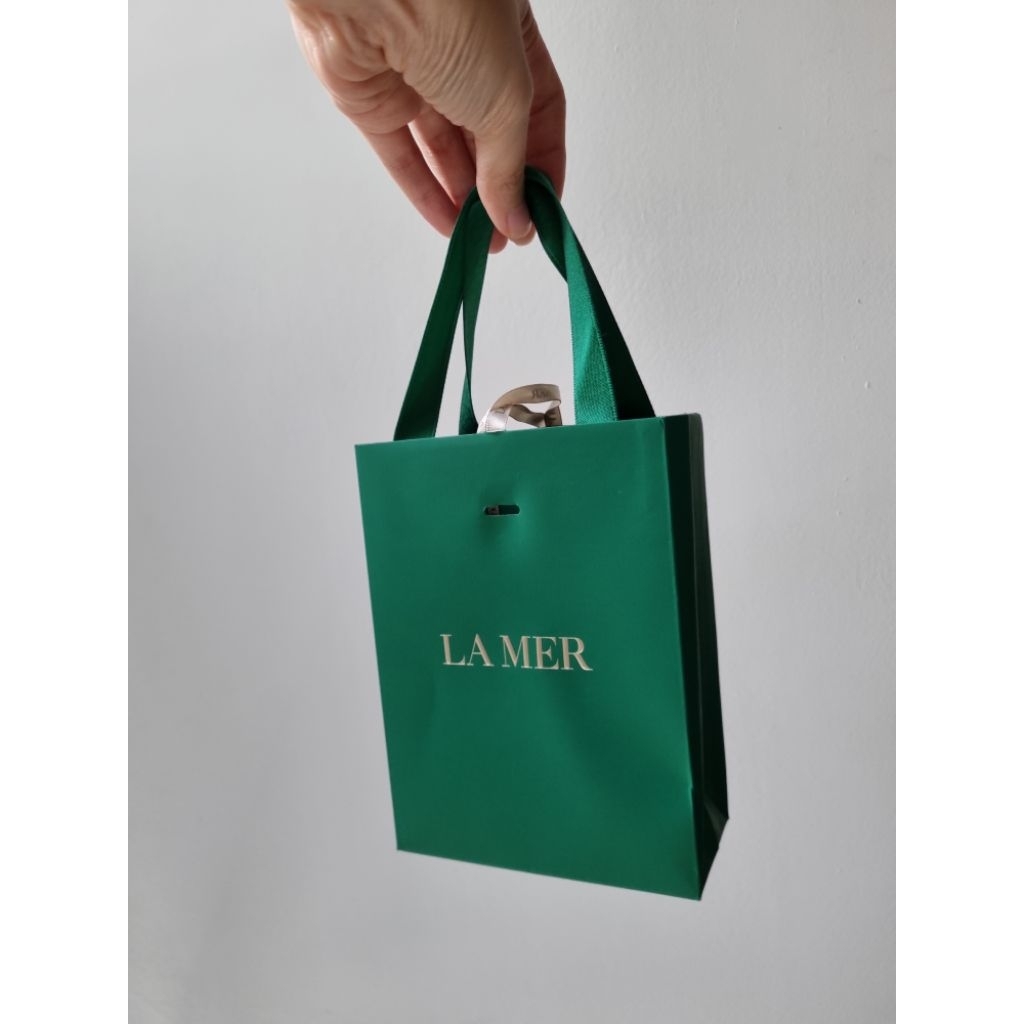 Lamer paperbag la mer paper bag skincare beauty