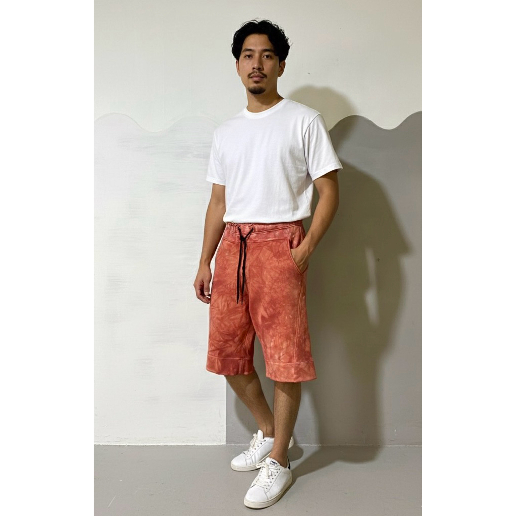 Preloved Sweat Short Celana Pendek Baggy Relaxed Fit Pria size fit 32-34