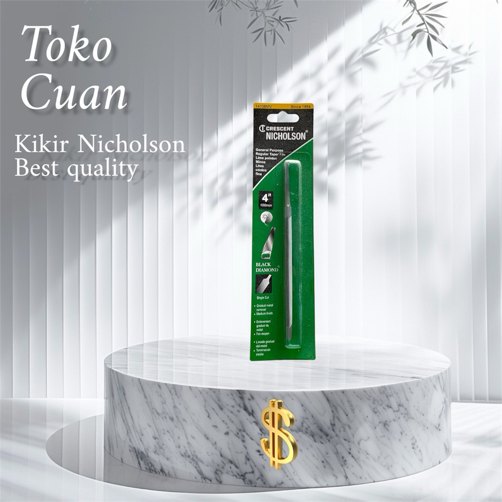 Kikir Nicholson Original 100% Penajam/asahan Gergaji Kayu/ Gergaji Hebel