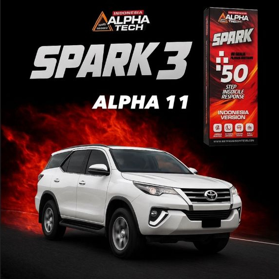 Alphatech Spark 3 Alpha 3 Ecu Throttle Controller Mobil Toyota Hilux All New Fortuner Harrier All Ne
