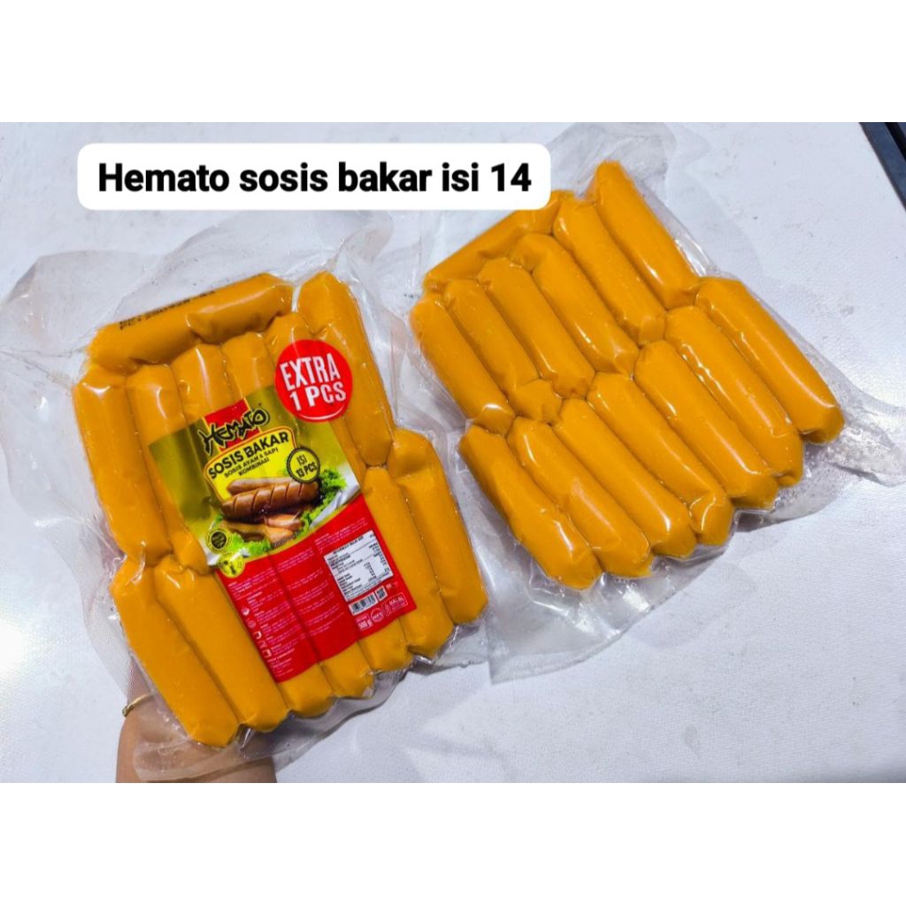 Sosis bakar hemato isi 14