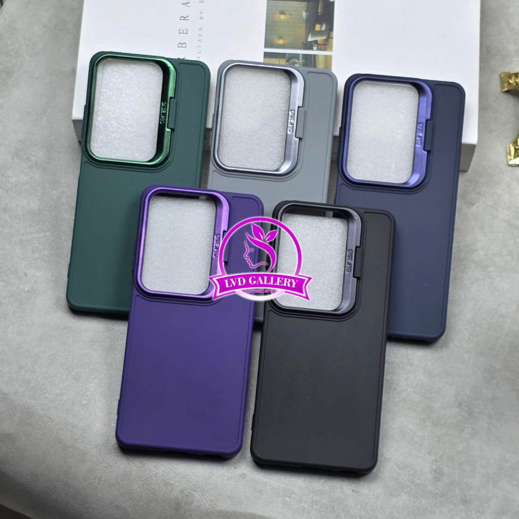 Softcase Redmi 15 Redmi 15C - Case Silikon Casing Macaron Stand