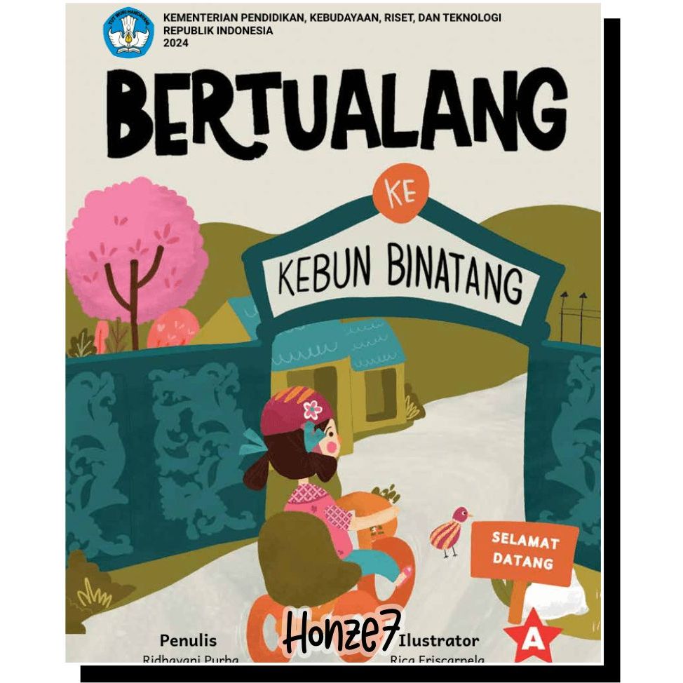 Buku Cerita Anak Bertualang Ke Kebun Binatang I SIBI I Buku Kemendikbud