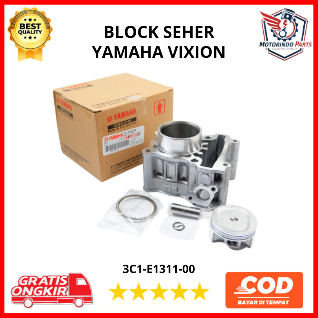 BLOCK SEHER VIXION / MX KING / MX OLD / MX NEW ORIGINAL YAMAHA (Kode Part: 3C1-E1311-00)