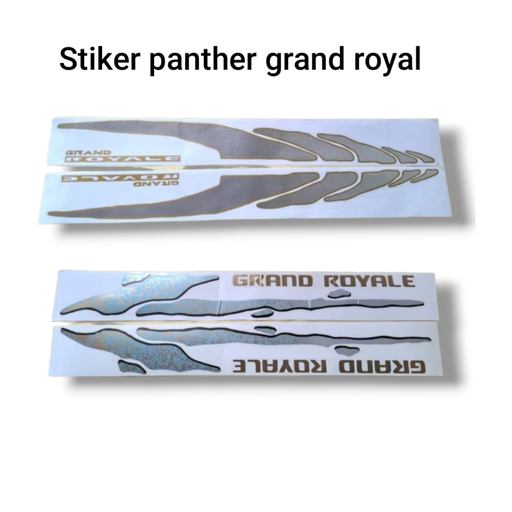 stiker List body panther grand royal /stiker isuzu panther grand royale panther