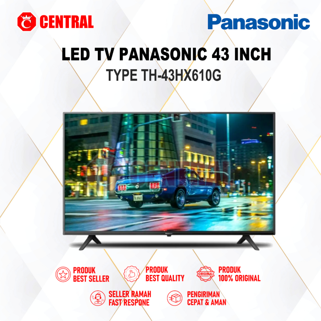 LED TV PANASONIC 43" 43 INCH TH-43HX610G 43 HX 610 G