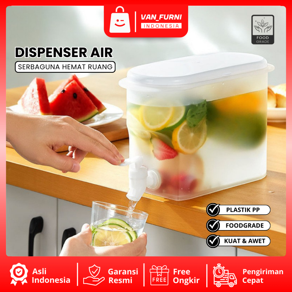 Van_furni/dispenser air minum/dispenser air minum kulkas/dispenser juice portable/Teko MinumanDingin