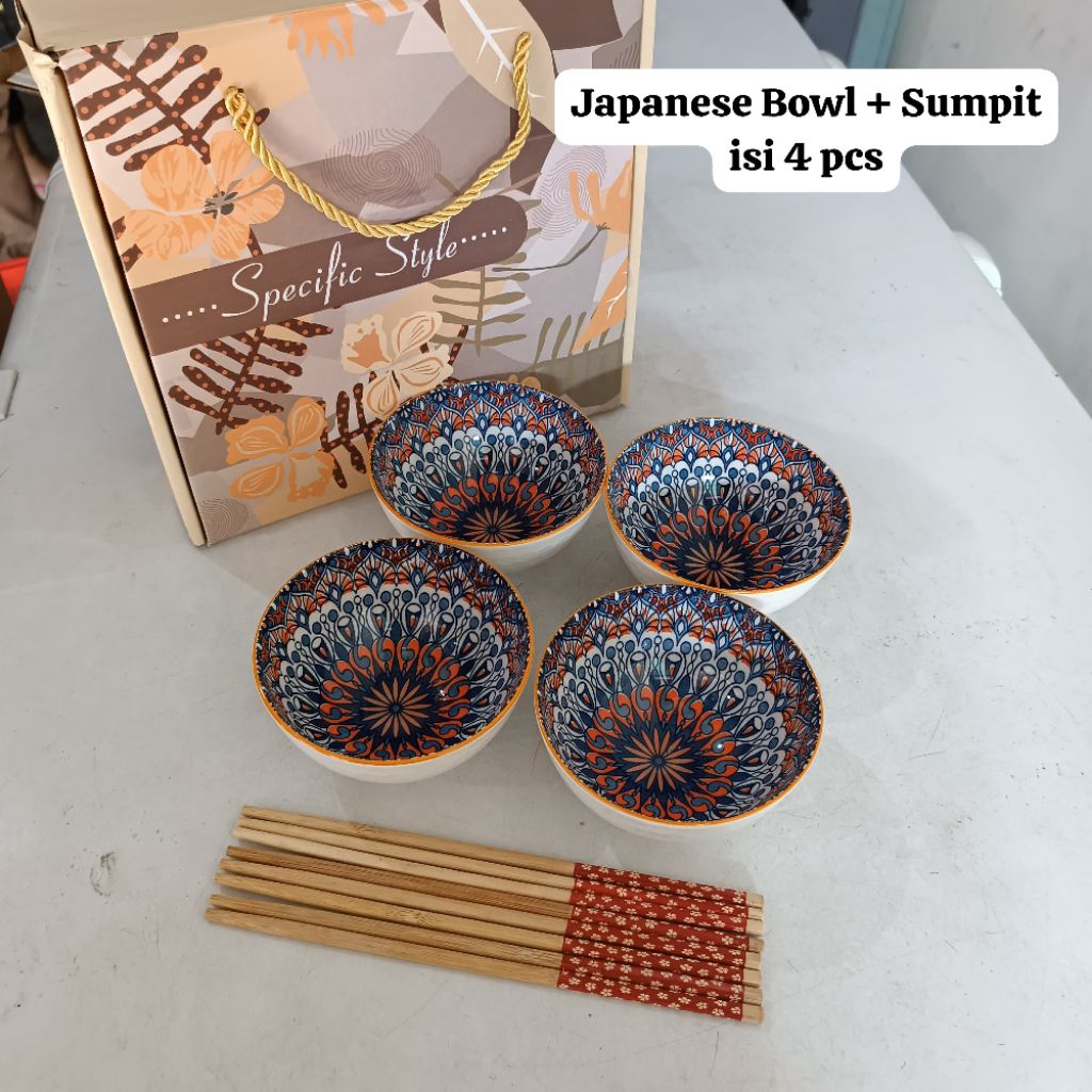japanese bowl set isi 4