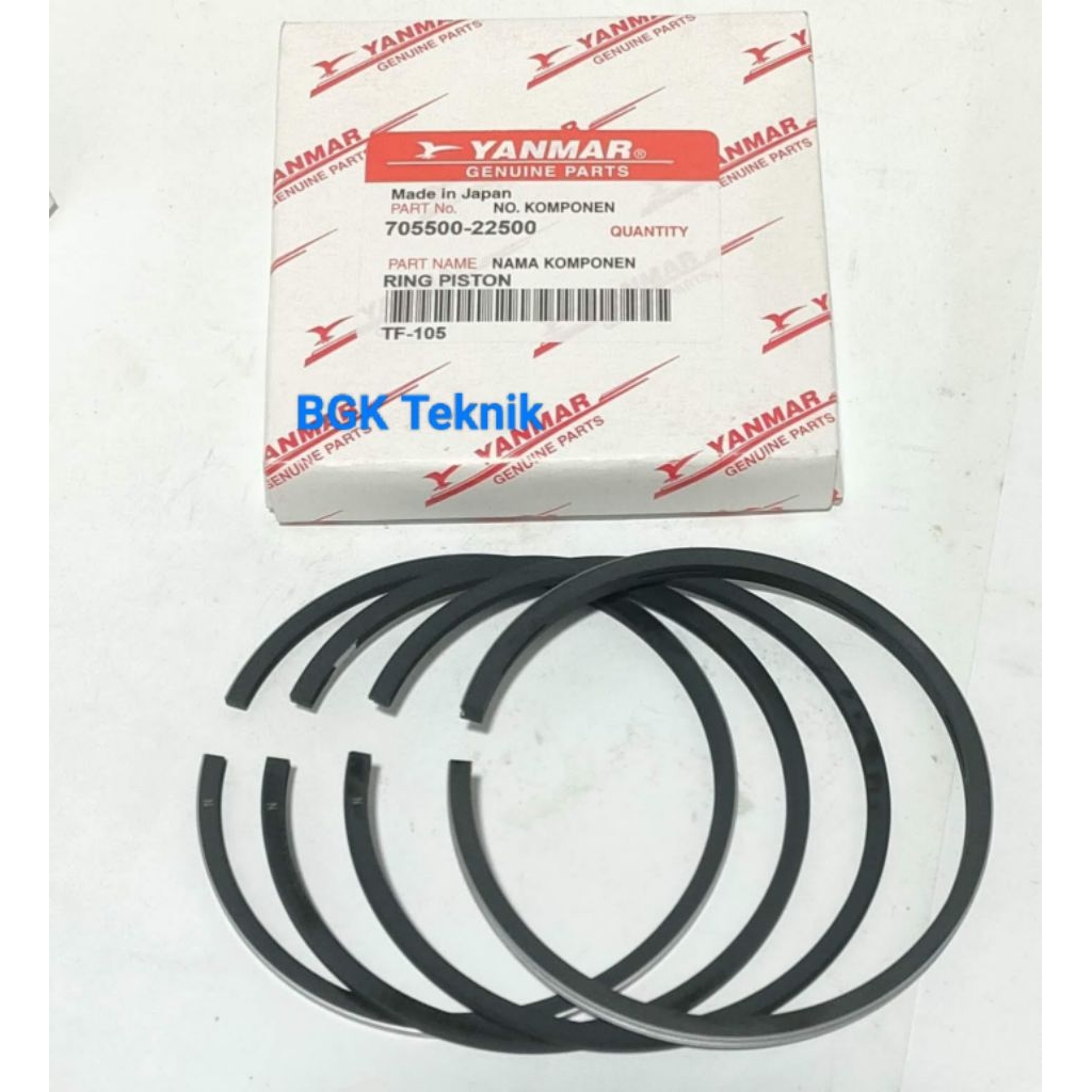 Ring Piston TF105 Yanmar Diesel TF105
