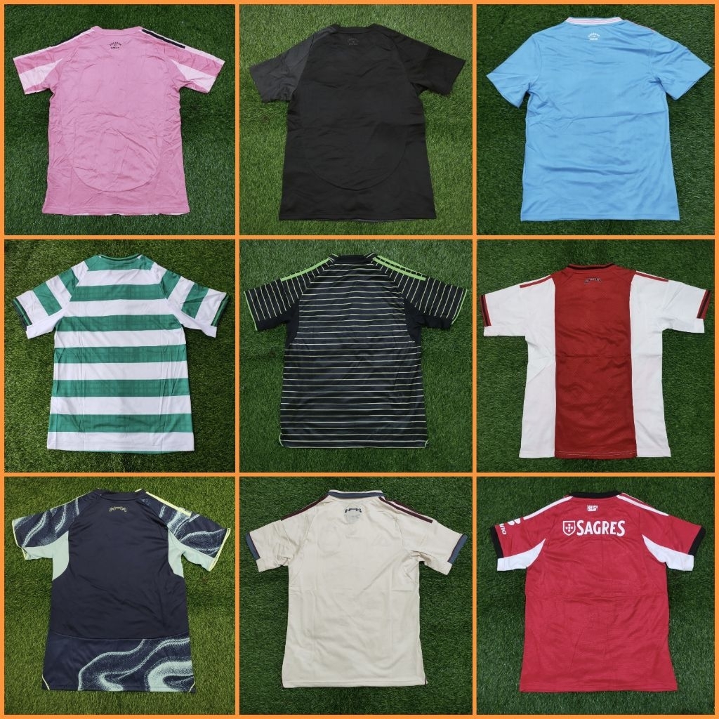 JERSEY BOLA CLUB LIGA INDONESIA PORTUGAL HOME AWAY 3RD THIRD GOALKEEPER GK KIPER TRAINING PREMATCH 2