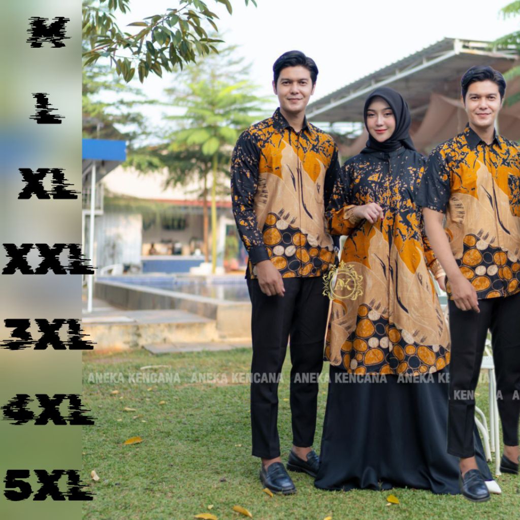 GAMIS BATIK JUMBO LD 120 LD 130 LD 140 LD 150 - GAMIS BATIK MODERN