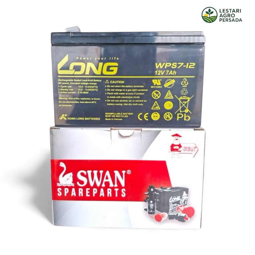 BATERAI AKI SPRAYER ELEKTRIK SWAN (ORIGINAL)