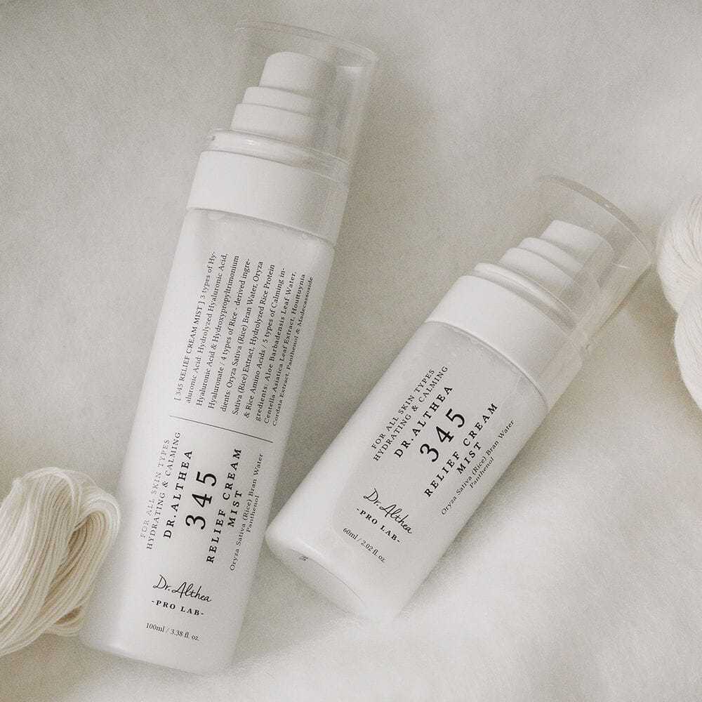 [Ready Stock] Dr. Althea 345 Relief Cream Mist 100ml Hydrating Vegan (100% Original Korea)