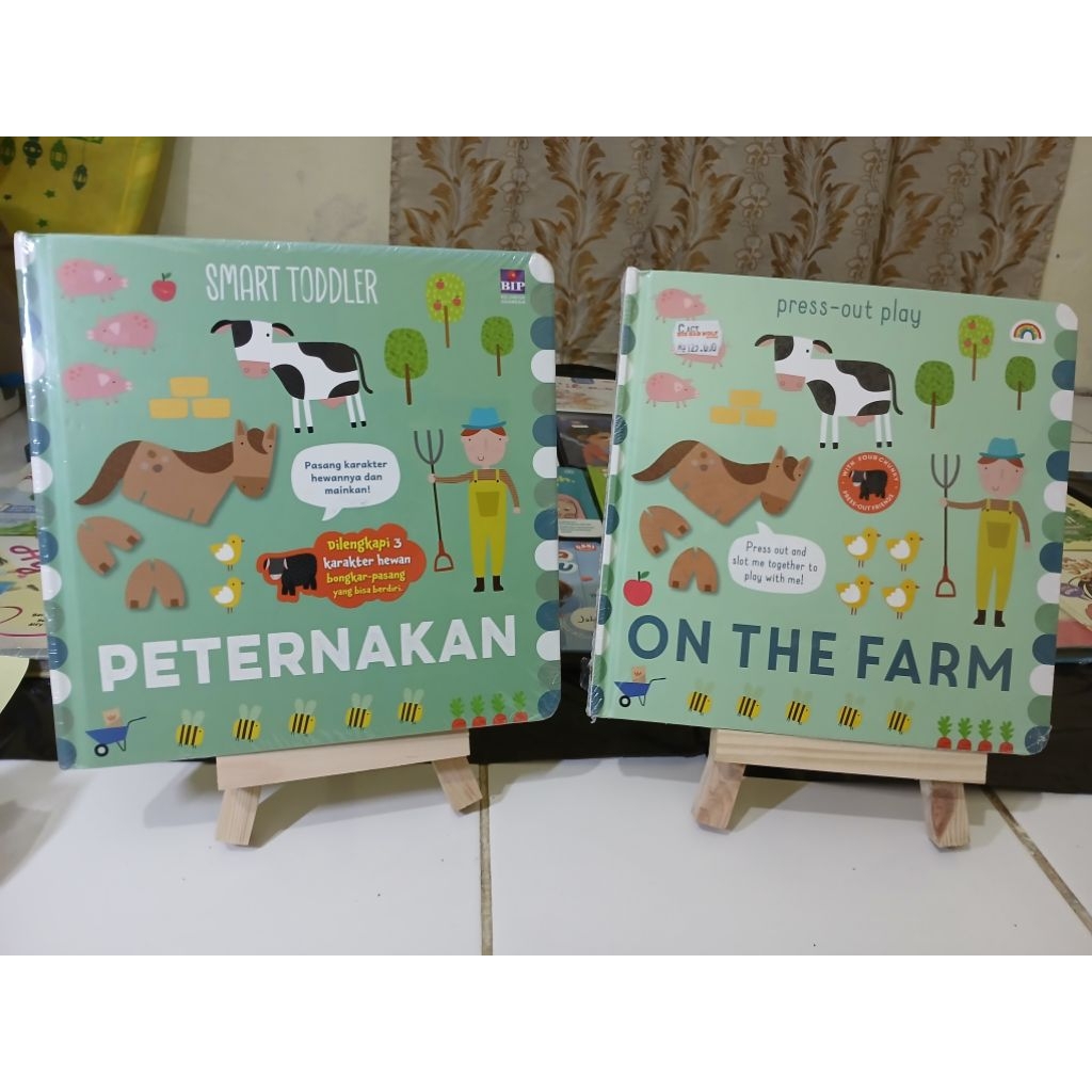 Buku BBW - Press Out Play On The Farm