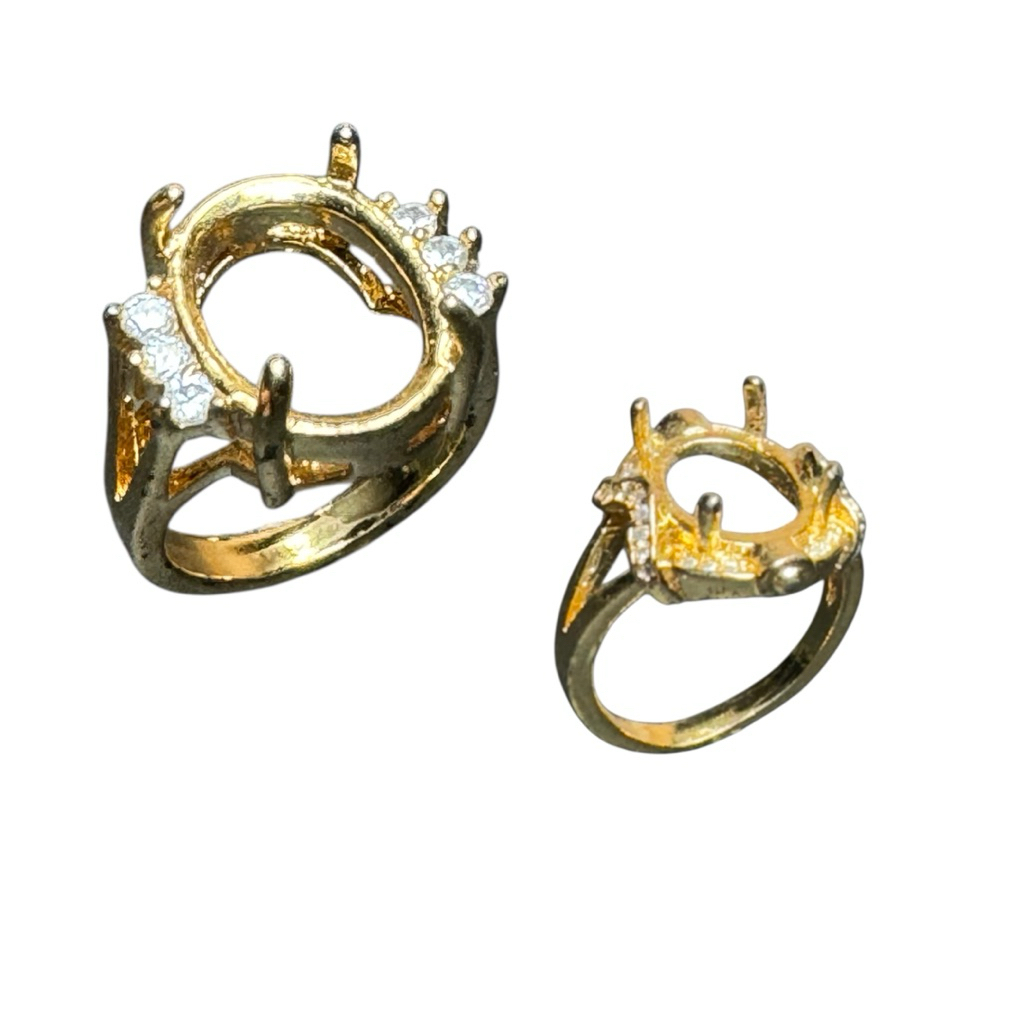 Ring cincin wanita batu permata emban cangkang | BRS-03