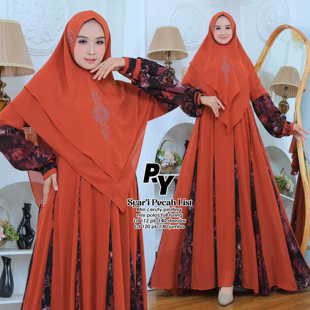 Review - Syar'i Gamis Zahira Set Hijab Polos (Standar)
