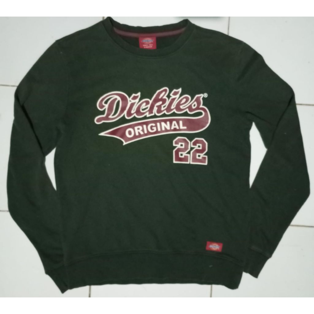 Crewneck Dickies 1922 Logo Sablon No Crack