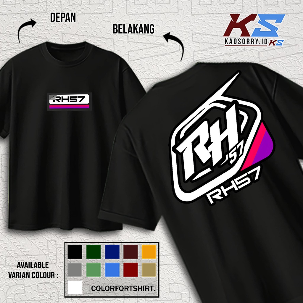 KAOSORRY - KAOS RACING RH57 - KAOS RACING RH57 FASHION PRIA DAN WANITA - PILIHAN TERBARU DAN TERLARI