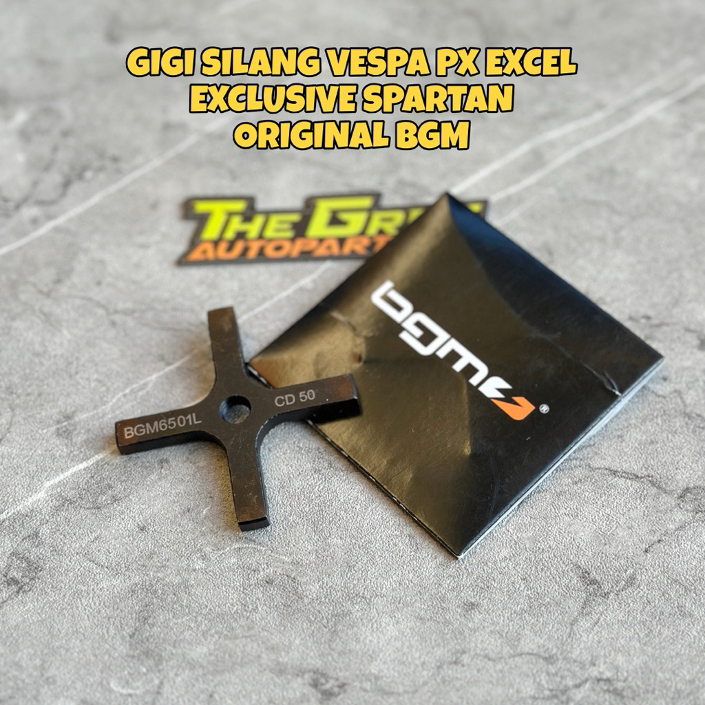 Gigi Silang Palang Bgm Vespa Px Excel Exclusive Spartan Original BGM Italy
