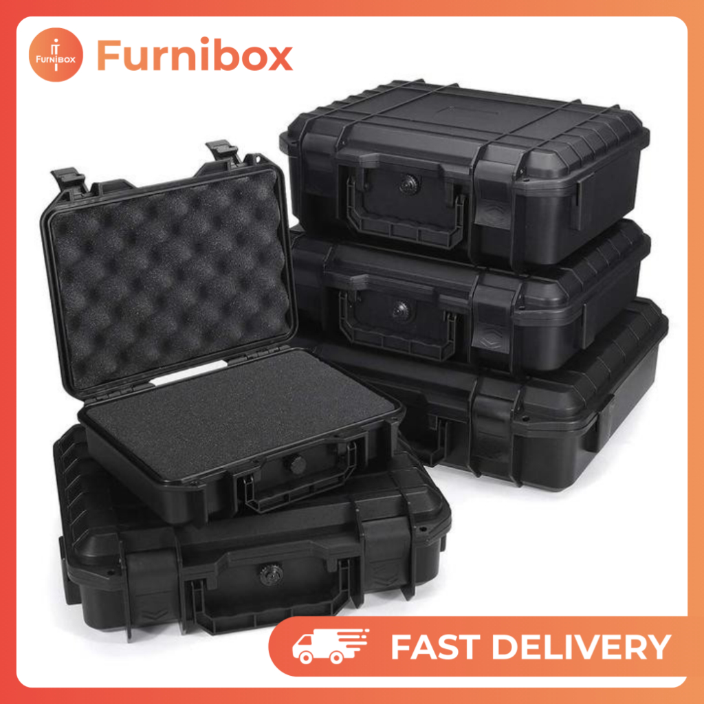 Tool Box DIY Busa Case Waterproof Hard Kotak Custom Penyimpanan Alat Perkakas Power Tool