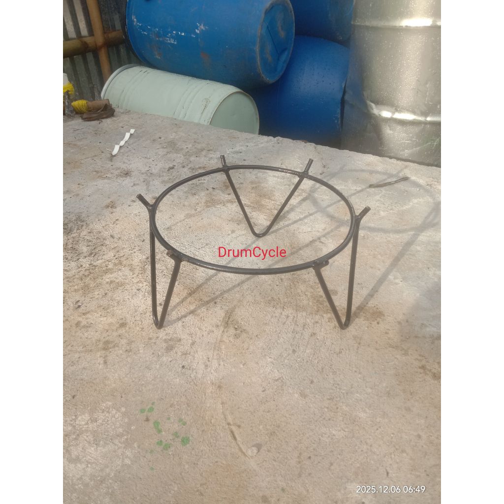 Rak komposter 60 Liter/ Rak Tong Sampah Besi - Diameter 30 cm, Tinggi 20 cm